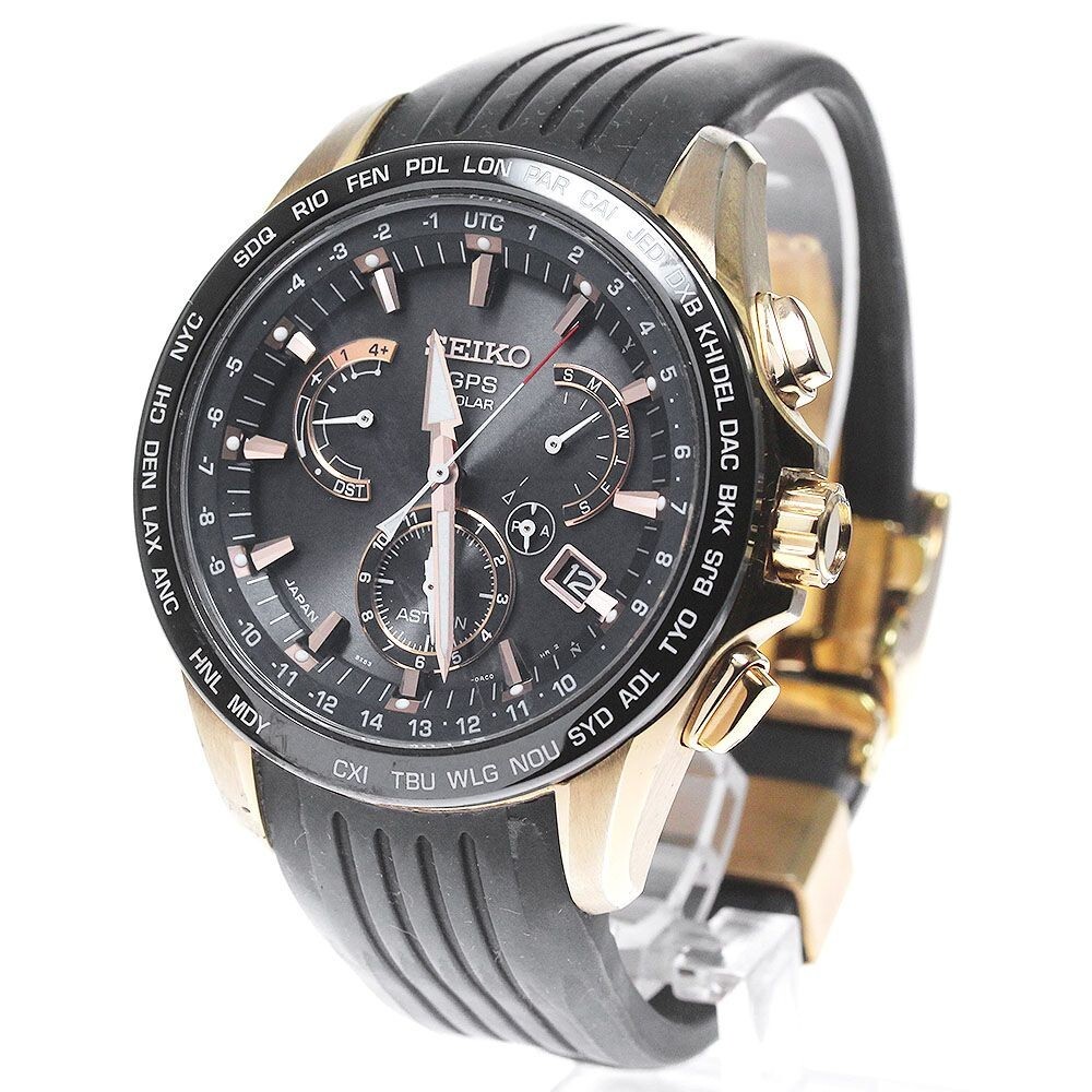 SEIKO SBXB055/8X53-0AC0-2 Astron Day Date Solar Wave 611-F61 SEIKO SBXB055/8X53-0AC0-2 Astron Day Date Solar Wave 611-F61