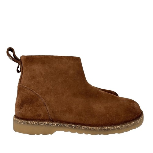 Birkenstock Size 37 6.5 7.5 Brown Suede Highwood Slip On Chelsea Ankle Boots Highwood Slip On Women Suede Leather in Color Taupe  main image 4
