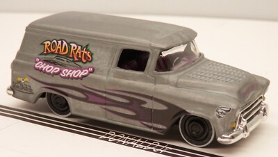 Jada 1957 Chevrolet Panel Raw Zamac Road Rats Chevy Suburban Diecast 1/64 Scale