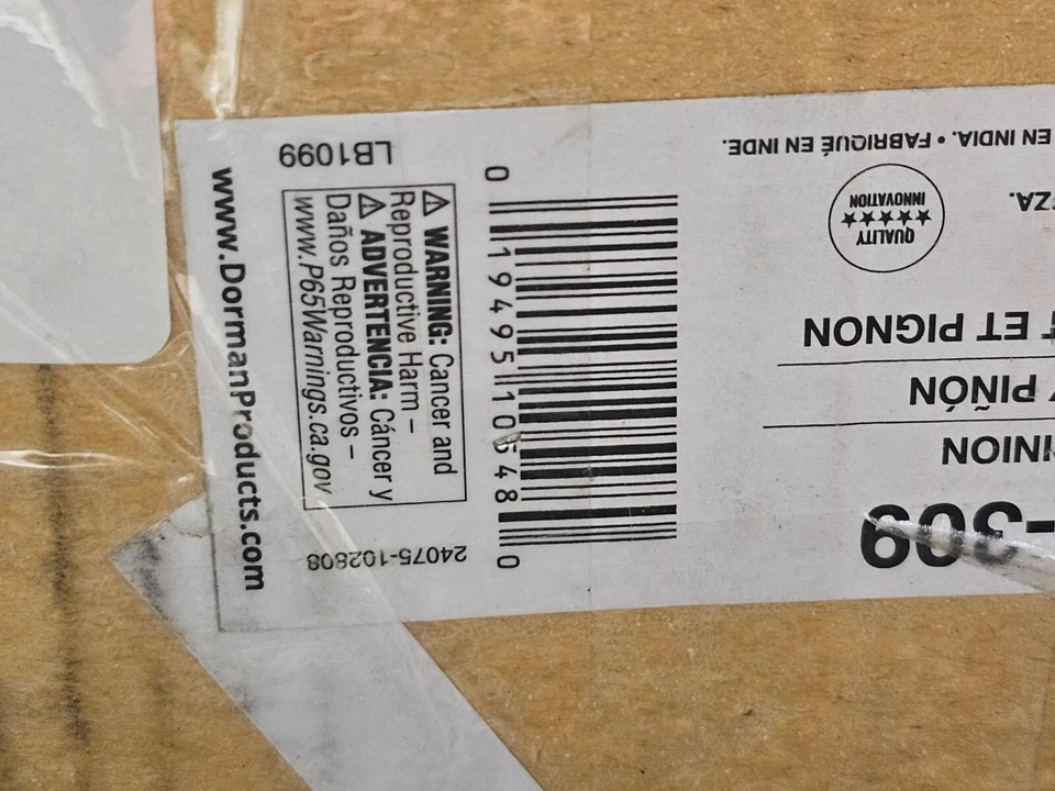 Dorman Ring and Pinion Rear 697-309 for Ram Van Truck Fury Dodge B200 B300 - Image 2 of 4