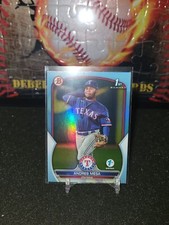 2023 BOWMAN 1st EDITION BASEBALL SKY BLUE FOIL ANDRES MESA RANGERS #BPPF-44