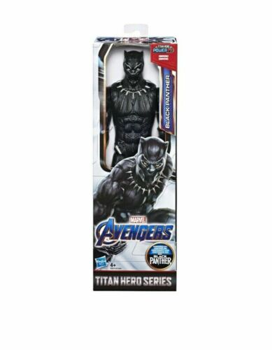 12&#034; Black Panther Action Figure Marvel Avengers Titan Hero Series Action Figures