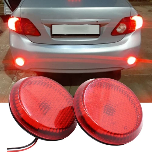 2x LED Tail Rear Bumper Reflector Lights Brake Lamp For Toyota Corolla 2007-2010 - Bild 2 von 13