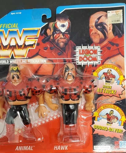 WWF HASBRO WRESTLER ACTION FIGURE. Legion of doom....