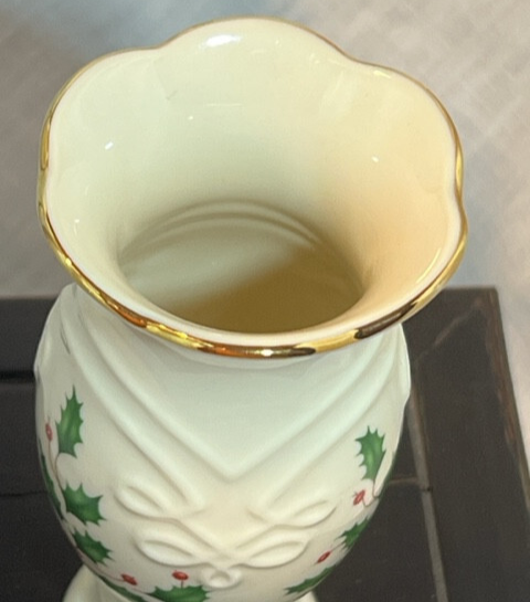 LENOX レノックス Holiday Vase クリスマス ホリデー ベース 5897-