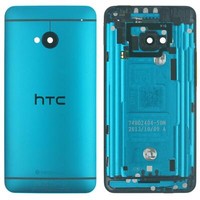 Original Htc One M7 Kamera Linse Rahmen GehäUse Akkudeckel, Hell Blau