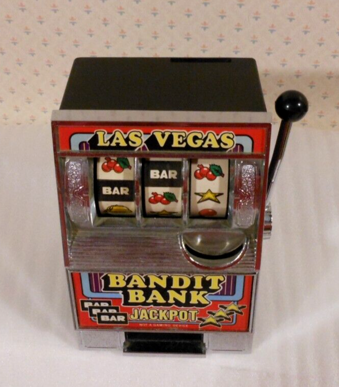 Vegas Bandit スロットマシン Vintage Las Vegas Bandit Bank Jackpot Slot Machine 5 3/4