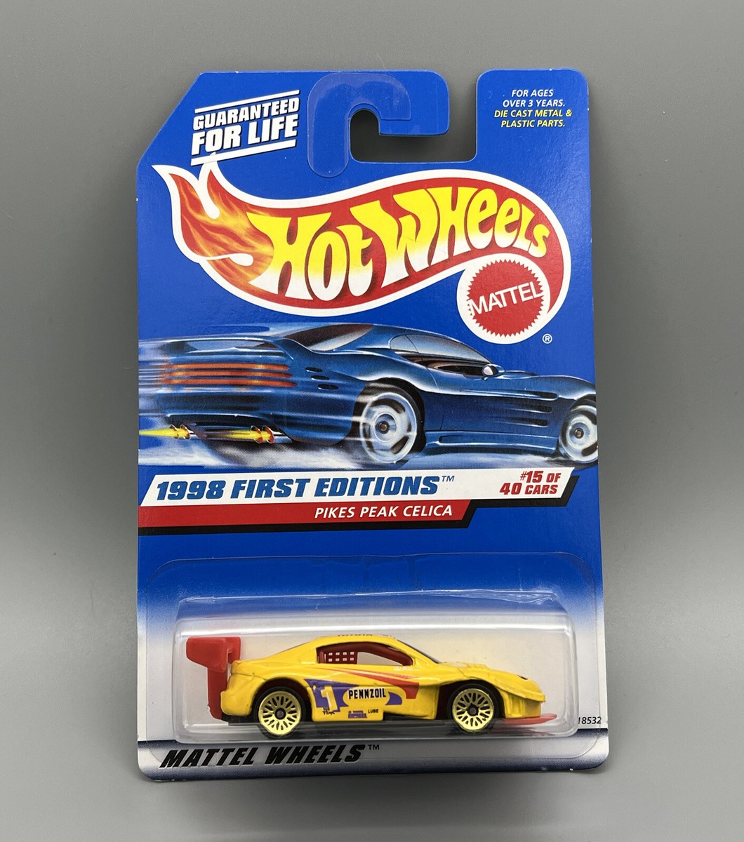 Hot Wheels 1998 First Editions Pikes Peak Celica 15 of 40