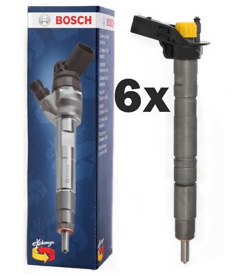Einspritzdüse Injektor 6x VW Audi 3,0 TDI 059130277CD 0986435413 0445117022 Neu