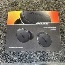 Bose QuietComfort Earbuds Wireless Noise Cancelling Bluetooth Black 888507-0100