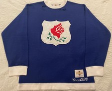 Portland Rosebuds CCM Wool Sweater Jersey Circa 1926 Men's L/XL