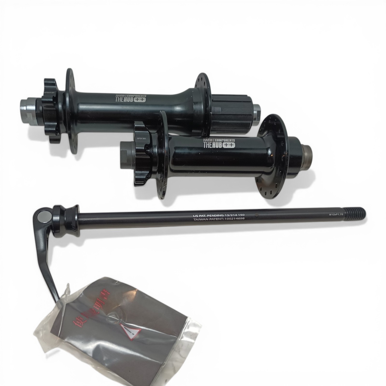 Haibike Fat bike hub Set Shimano FH & thru axel