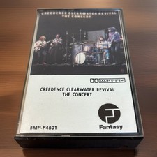 Creedence Clearwater Revival The Concert Cassette Tape Fantasy Records Classic