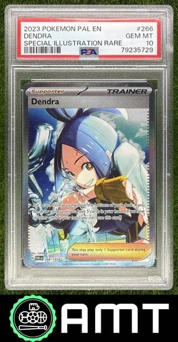 Pokemon Paldea Evolved #266 Dendra Special Illustration Rare SIR PSA 10 5729