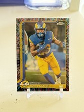 2025 Topps Chrome Football Kyren Williams #168 Neon Pulse Refractor SP