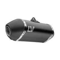 15613B - Auspufftopf Leovince LV-14 Black Ed. Moto Guzzi Stelvio (24-25)