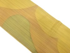 7503014: JAPANESE KIMONO JAPANESE FUKURO OBI / WOVEN ABSTRACT