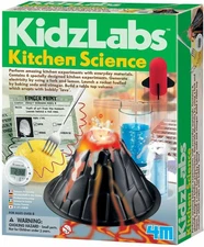 Kitchen Science Kit 6 Experiments DIY Lemon Clock Rocket Chemistry Lab STEM Toys