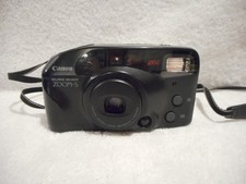 Canon Sure Shot Zoom-S AF Black Point Shoot 35mm Film Camera - Untested