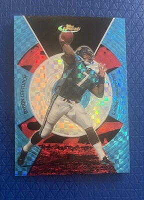 2005 Topps Finest - Byron Leftwich #14 Blue X-Fractor 148/150