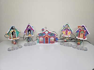 Mr. Christmas 1993 Vintage Mickey's Clock Shop Animated W/ Box Tested/Works