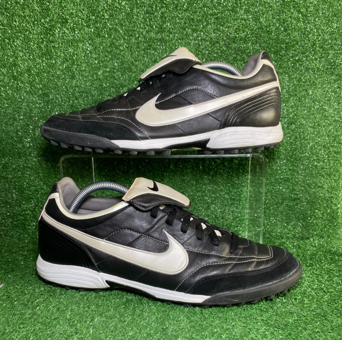 2007 Nike Tiempo TF IC Legend II R10 Ronaldinho Leather 12 US