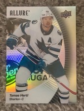 2023-24 Upper Deck Allure - Tomas Hertl #91 Black Rainbow - San Jose Sharks