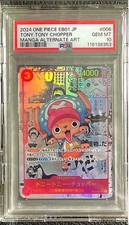 PSA10 One Piece Card Comic Para Chopper Japanese Rare GEM MINT Limited Edition