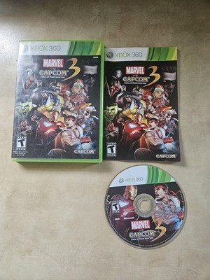 Marvel vs. Capcom 3: Fate of Two Worlds (Xbox 360) Tested CIB Free Shipping