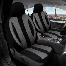Schonbezüge Sitzbezüge für Mazda 6 GH Bj 2008-12 in Schwarz/Grau MD501