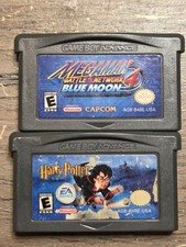 Mega Man Battle Network 4: Blue Moon - Game Boy Advance  and Harry Potter  Game