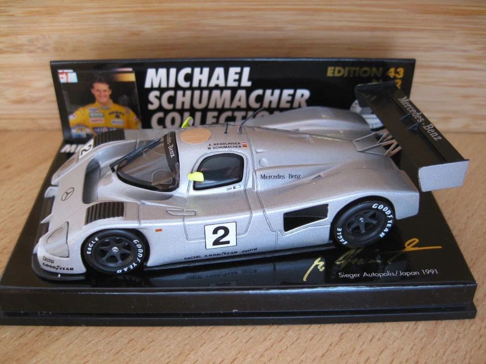 M. Schumacher MSC Nr. 2 - Mercedes-Benz C291 - Sieger Autopolis/Japan '91 - 1:43 - Bild 3 von 4