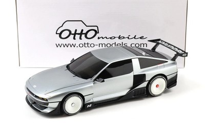 Hyundai N Vision 74 Aluminium matt 2022 OTTOMOBILE 1/18 OT493