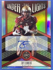 2023 Panini Legacy Zay Flowers Under the Lights Silver Auto Baltimore Ravens