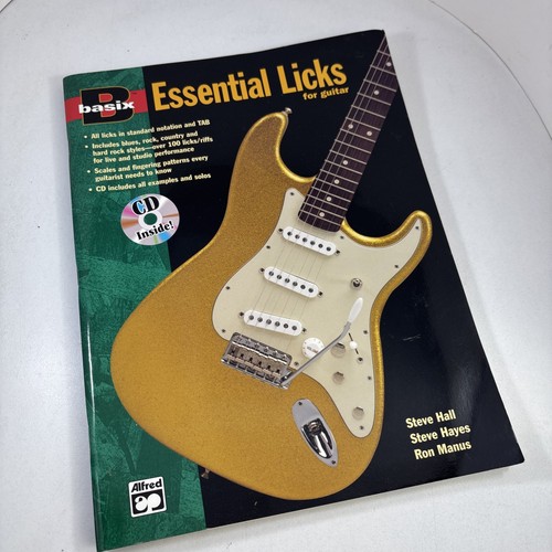 Basix: Essential Licks For Guitar With Cd