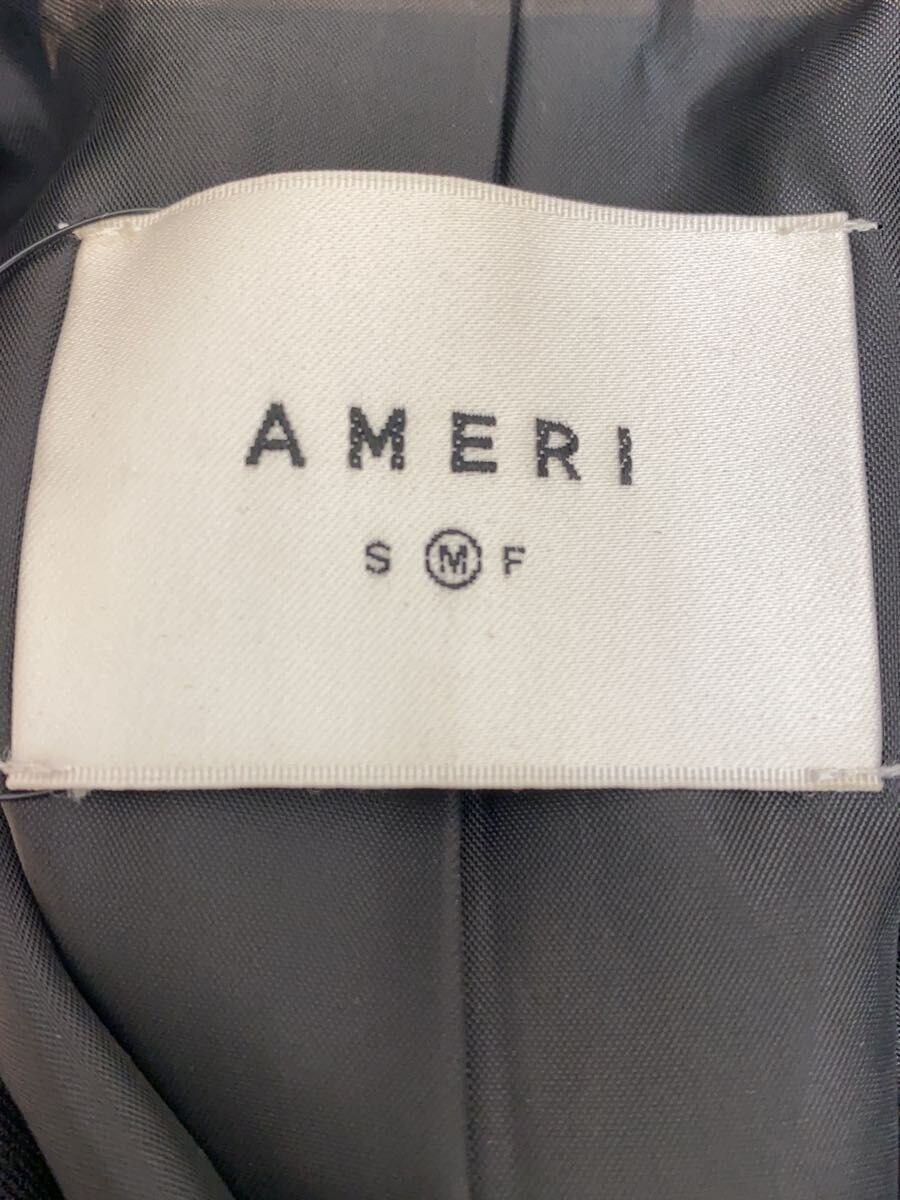 AMERI Cotton Coat Black M Classic Plain Jacket, U… - image 4