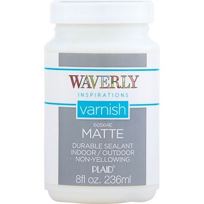 Matte Chalk Paint Varnish Clear 8 fl oz Protective Finishing Coat for Furniture
