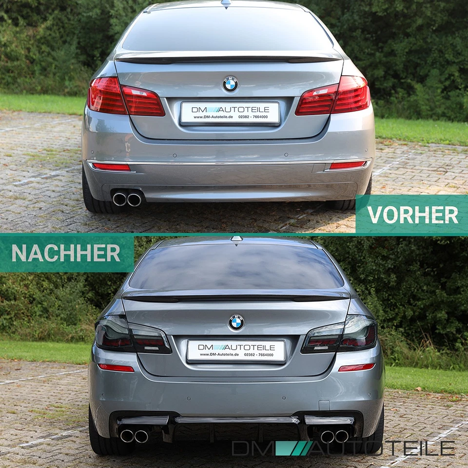 LED Rückleuchten SET Smoke dynamische Blinker OLED Funktion für BMW 5er F10 - Bild 2 von 4