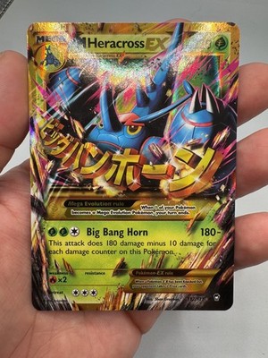 M Heracross EX (Secret) 112/111 XY - Furious Fists Holo NM