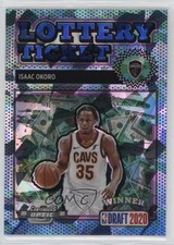 2020 Contenders Optic Lottery Ticket Blue Cracked Ice Prizm Isaac Okoro #5 1ce5
