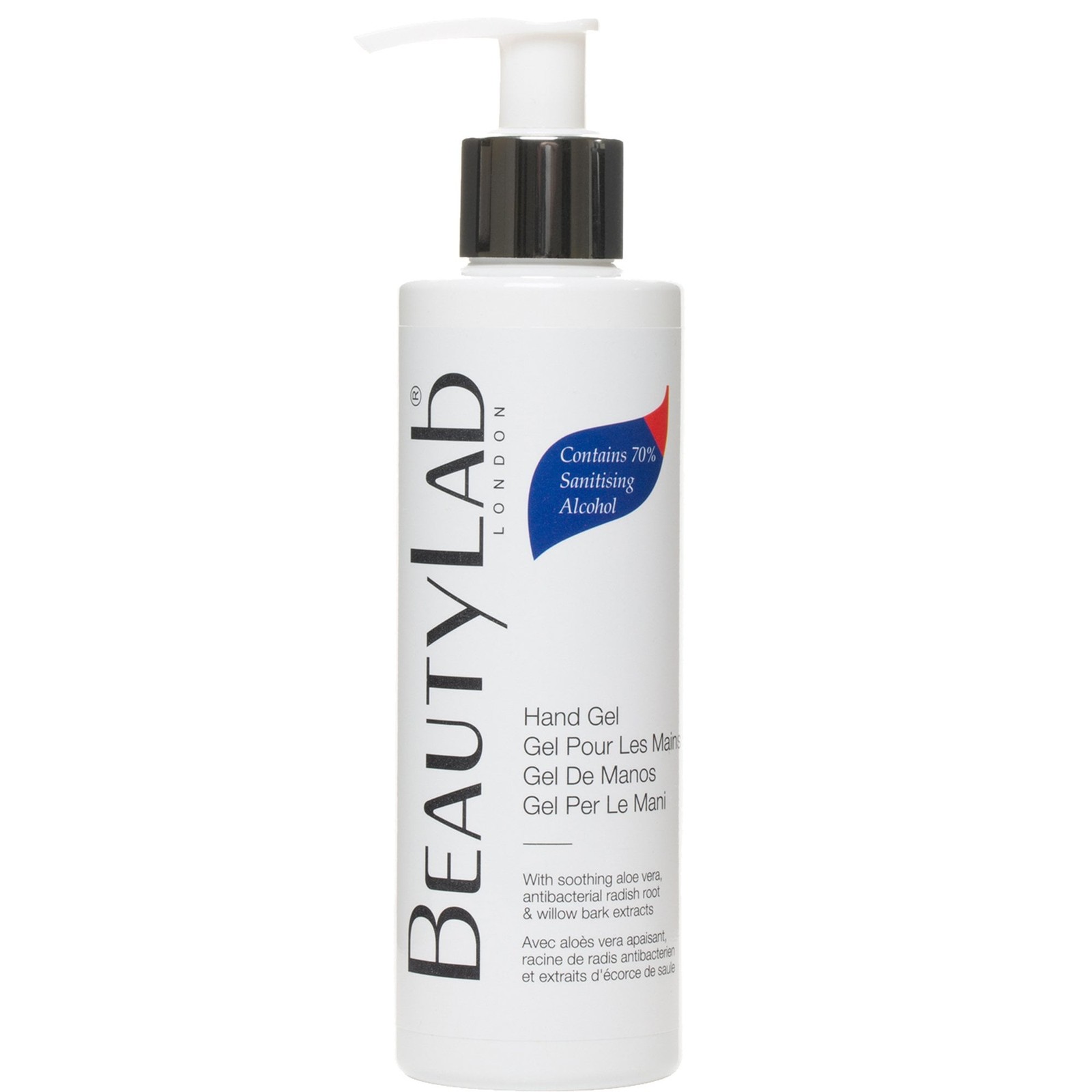Beauty Lab Salon Professional PPE - Instant Hand Sanitiser Gel 200ml