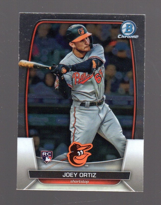 2023 Bowman Chrome JOEY ORTIZ - Baltimore ORIOLES - ROOKIE CARD # 86