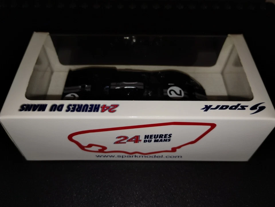 1966 FORD GT40 24 HOUR LEMANS WINNER BRUCE MCLAREN CHRIS AMON SPARK 1/43 RARE - Image 2 of 4