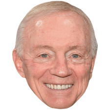 Jerry Jones (Smile) Big Head. Larger than life mask.