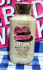 BATH  BODY WORKS BODY LOTION 8oz Sweet Petal Pound Cake 21/1646 