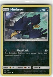 Murkrow 71/156 Sun & Moon Ultra Prism Reverse Holo Common
