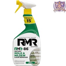 RMR-86 Mold Mildew Stain Remover Spray 30 Fl Oz Fast-Acting Scrub Free 0.87 per fl oz