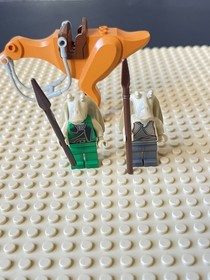 Lego Star Wars Gungan Patrol Soldier Jar Jar Binks Kaadu Beast minifigures 7115