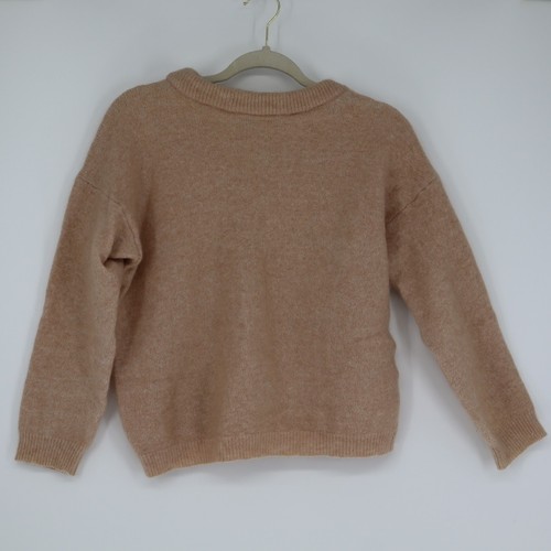 Acne Studios Dramatic Moh Sweater Beige Mohair Wool ScandinavianSmall Minimal