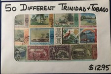 50 timbres différents MF Trinité-et-Tobago 